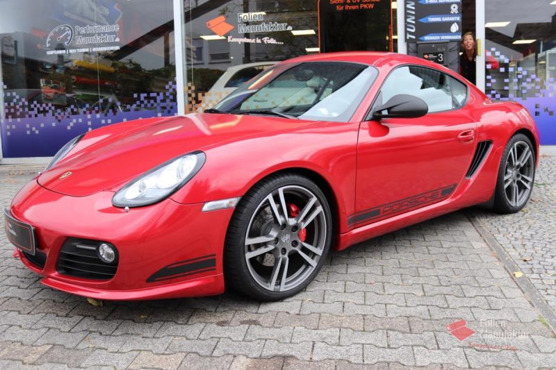 Porsche Cayman R Full Wrap – Bild 3