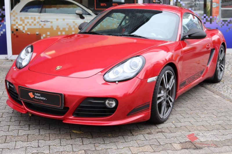 Porsche Cayman R Full Wrap – Bild 1