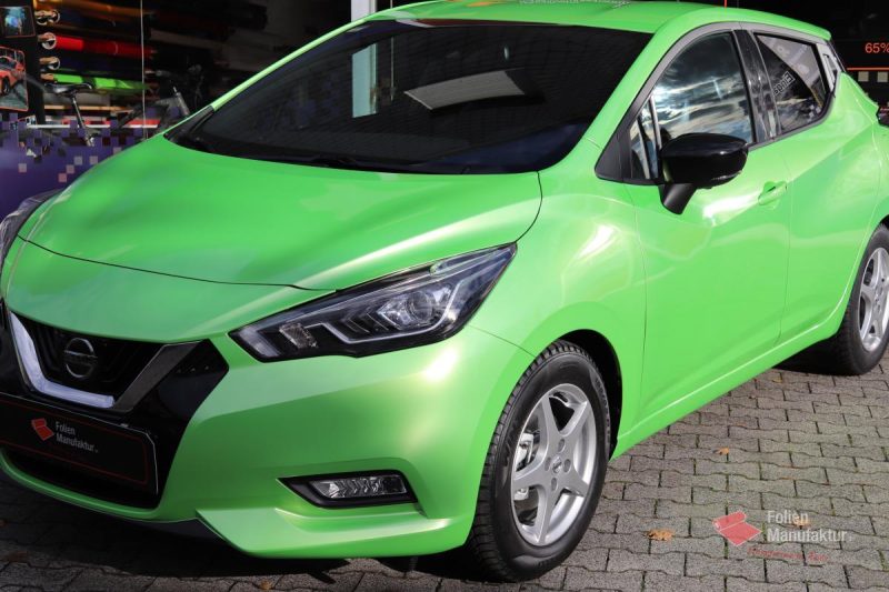 Nissan Micra Vollfolierung – Bild 5
