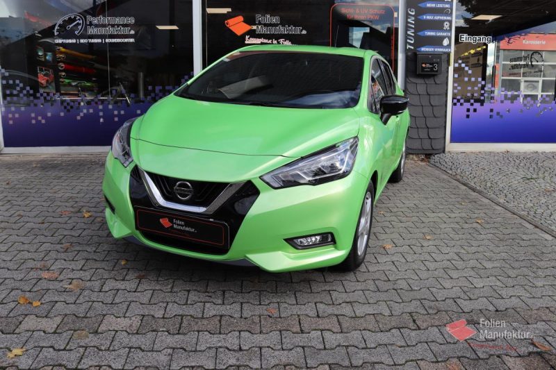 Nissan Micra Vollfolierung – Bild 2