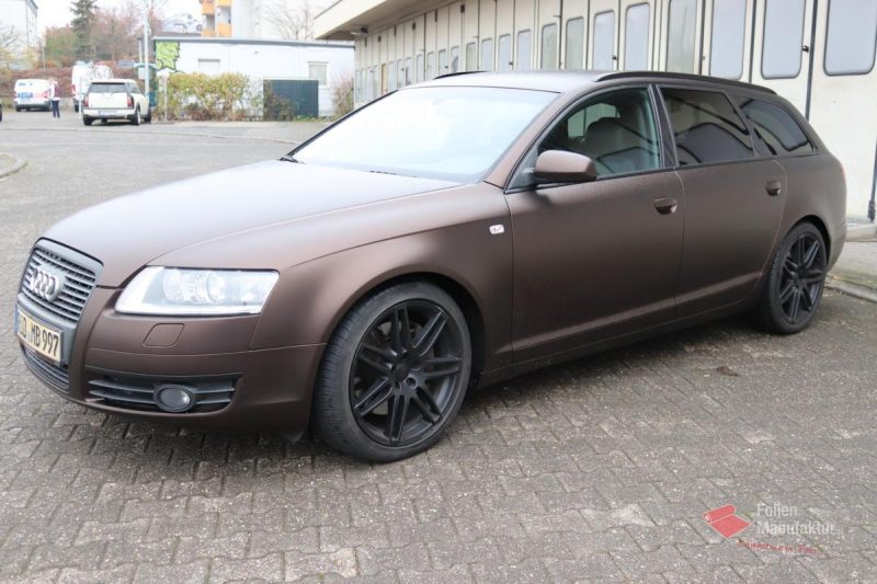 Audi A6 Vollfolierung – Bild 8