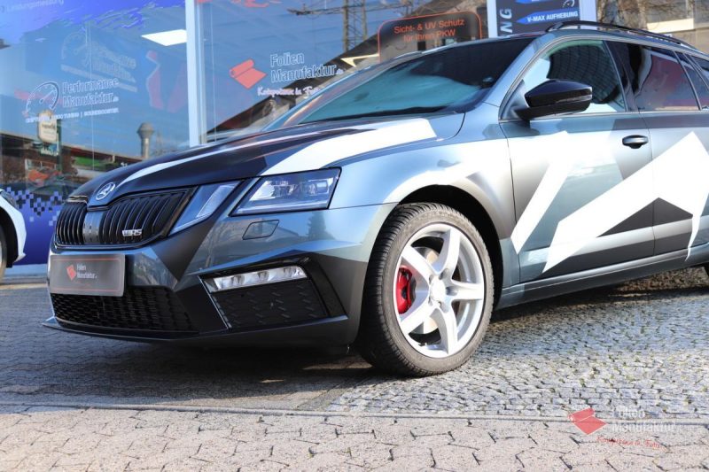 Skoda Octavia Full Wrap – Bild 3