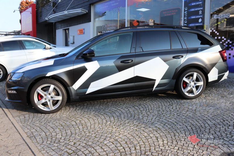 Skoda Octavia Full Wrap – Bild 2