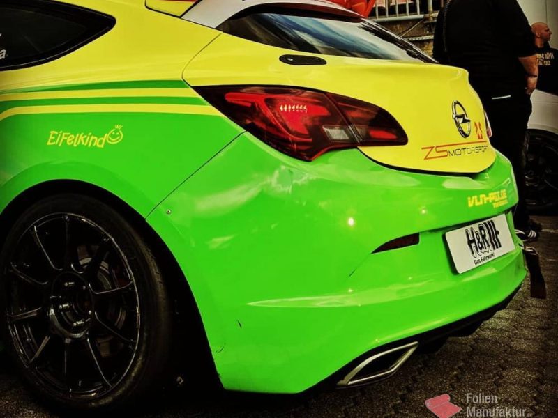 Opel Astra Racing Full Wrap – Bild 9