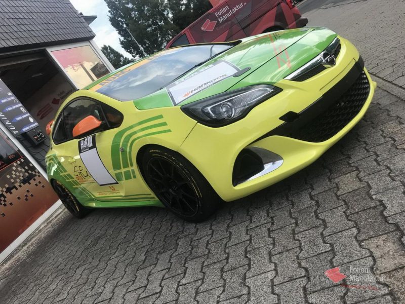 Opel Astra Racing Vollfolierung – Bild 5