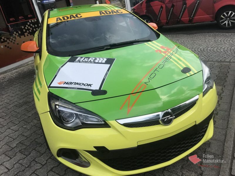 Opel Astra Racing Vollfolierung – Bild 4