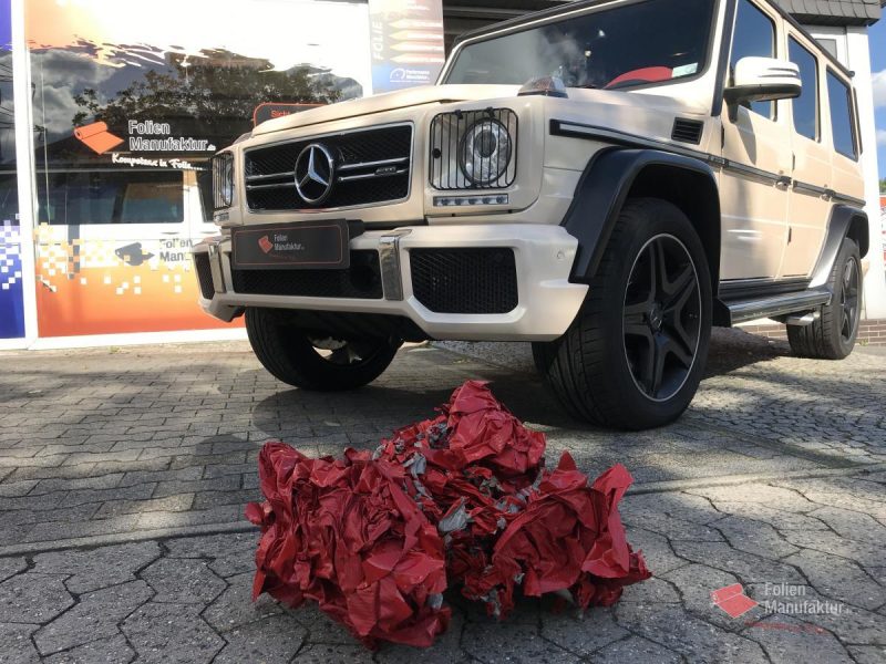 Mercedes G63 Full Wrap – Bild 5