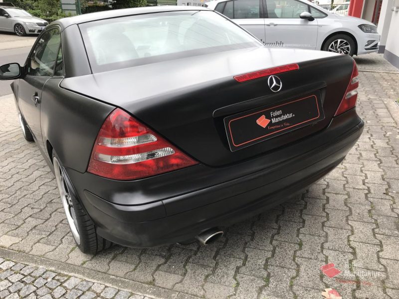 Mercedes SLK Vollfolierung – Bild 10