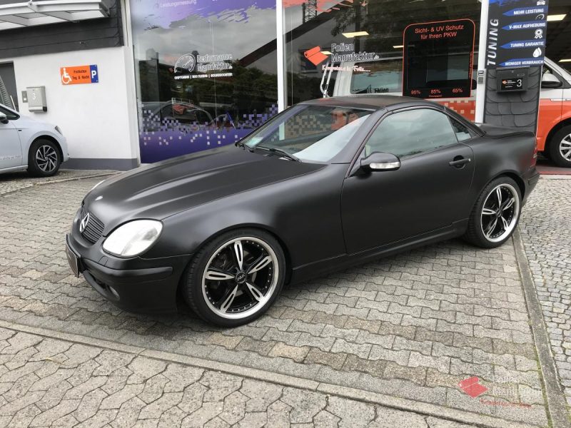 Mercedes SLK Vollfolierung – Bild 4