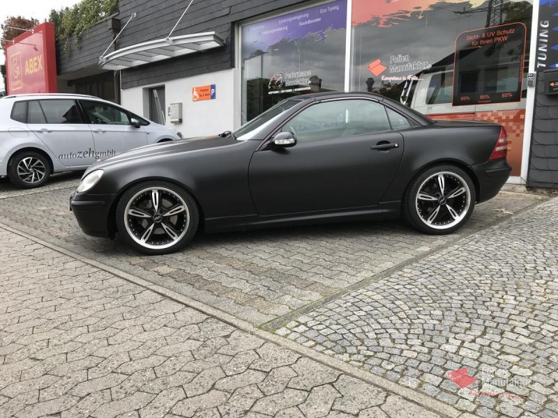 Mercedes SLK Vollfolierung – Bild 3