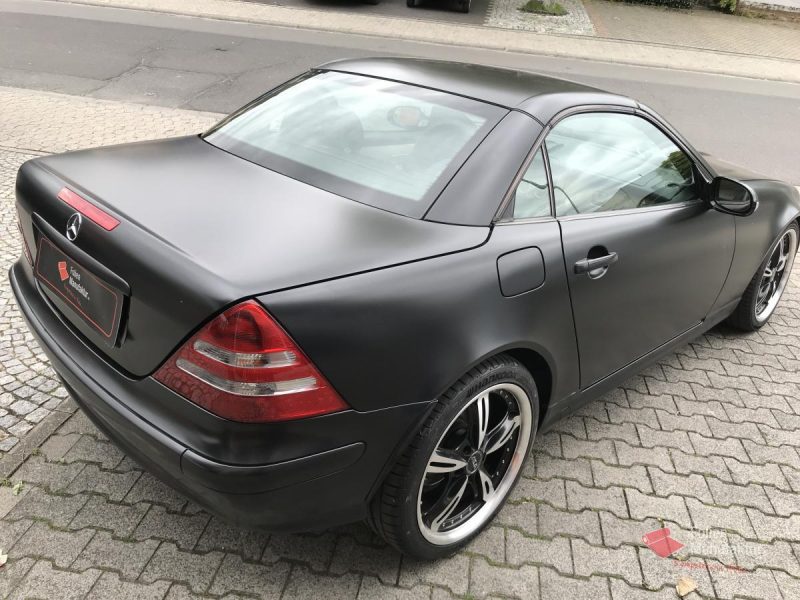 Mercedes SLK Vollfolierung – Bild 9