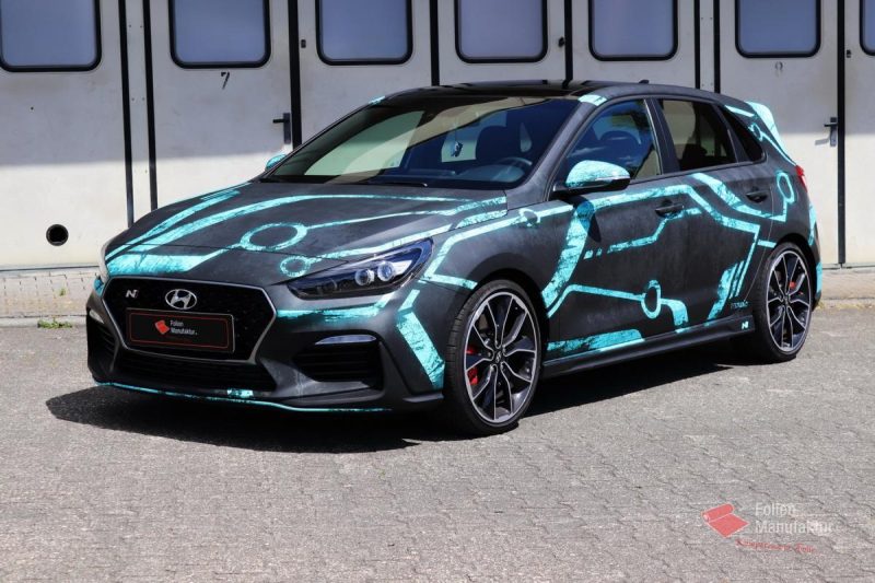 Hyundai i30N Full Wrap – Bild 1