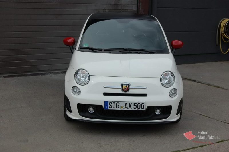 Fiat 500 Abarth Dachfolierung – Bild 4