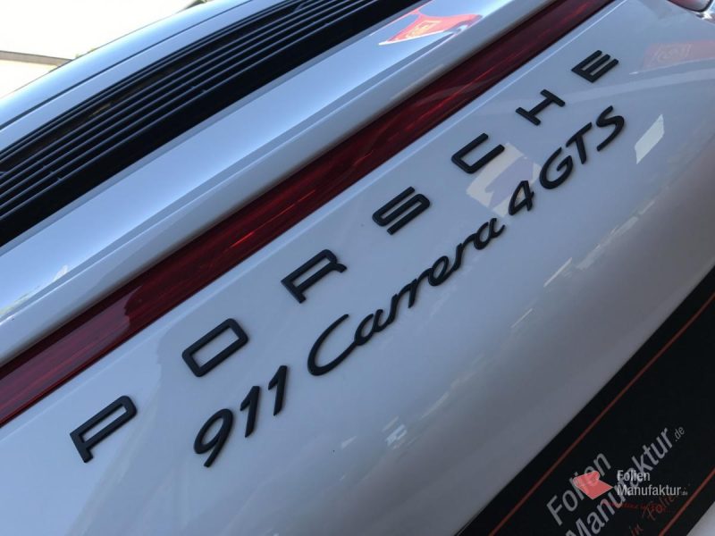 Porsche 911 Carrera 4 GTS Lackschutzfolierung – Bild 1