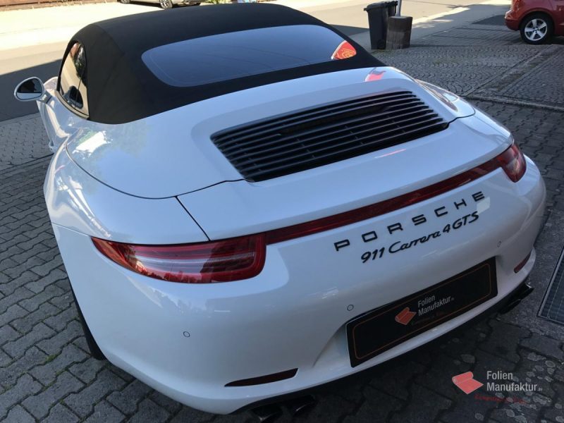 Porsche 911 Carrera 4 GTS Lackschutzfolierung – Bild 2