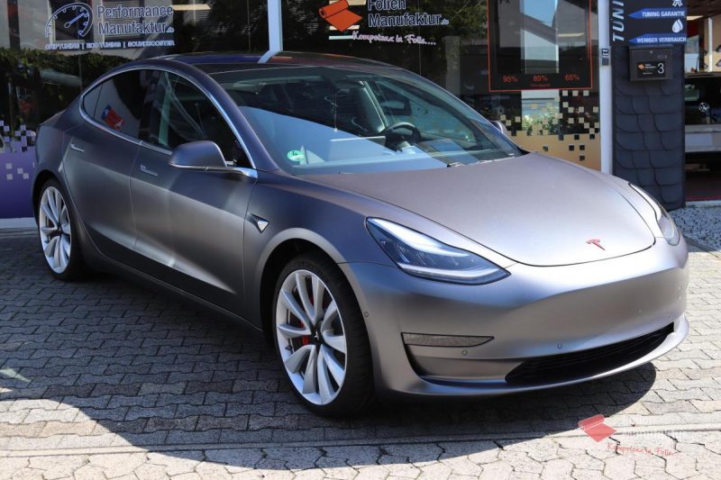 Tesla Model 3 Vollfolierung – Bild 2