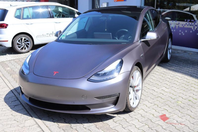 Tesla Model 3 Vollfolierung – Bild 4