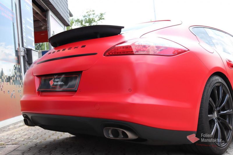 Porsche Panamera Vollfolierung – Bild 9