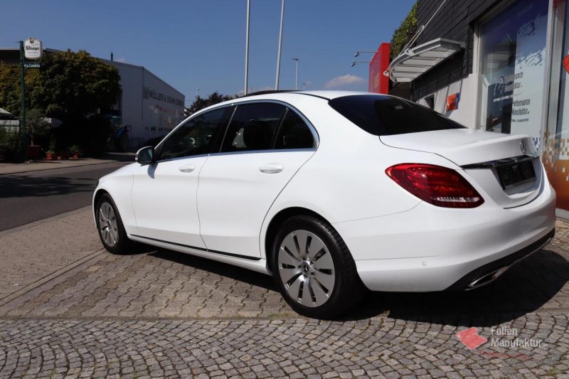 Mercedes E Klasse Vollfolierung – Bild 7