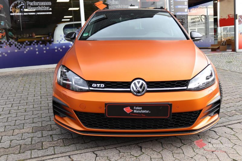 VW Golf GTD Vollfolierung – Bild 6