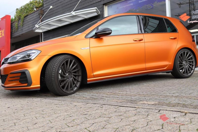 VW Golf GTD Vollfolierung – Bild 2