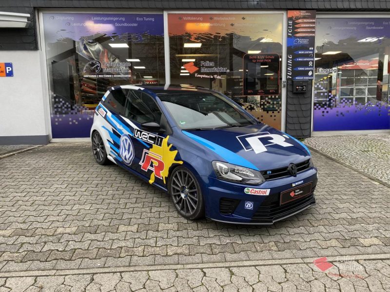 VW Polo R Full Wrap – Bild 1