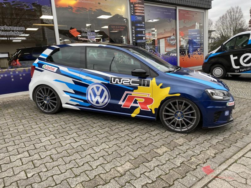 VW Polo R Full Wrap – Bild 4