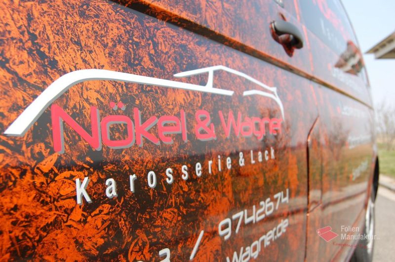 Folierung VW T5 Flammen – Bild 4
