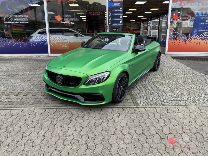Mercedes C63 AMG Full Wrap – Bild 1