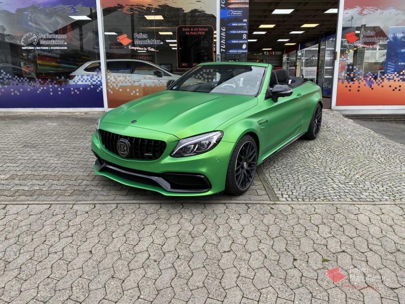 Mercedes C63 AMG Full Wrap – Bild 2
