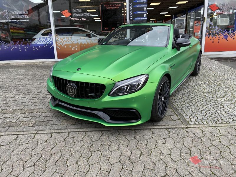 Mercedes C63 AMG Full Wrap – Bild 3