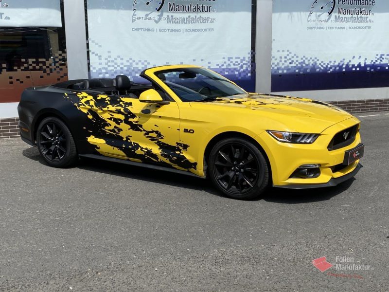 Ford Mustang Full Wrap – Bild 3