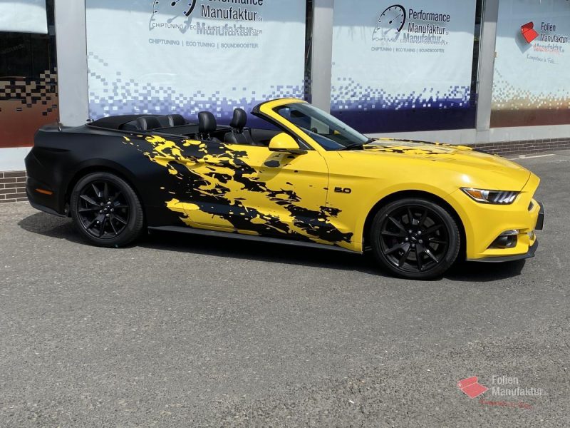 Ford Mustang Full Wrap – Bild 2