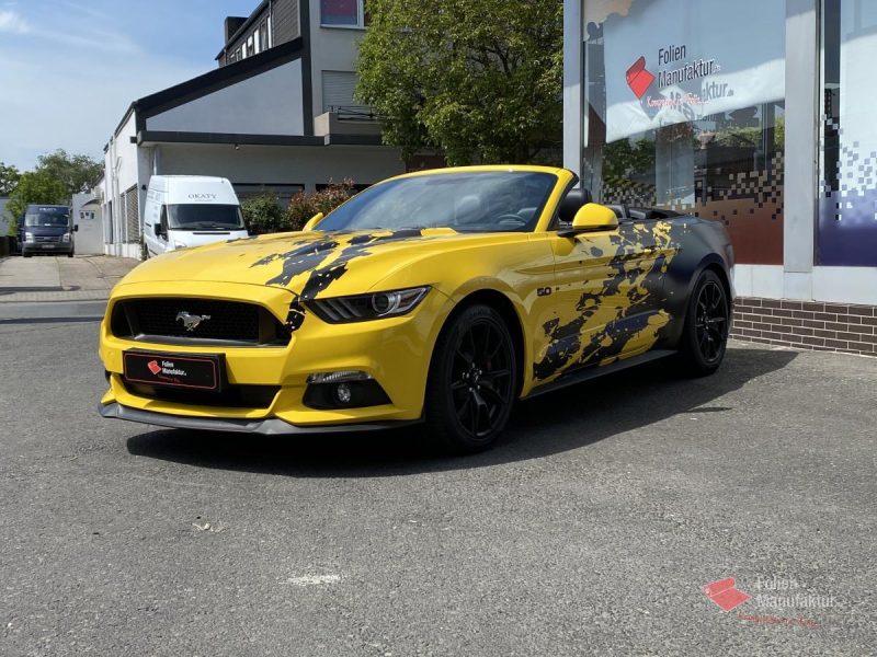 Ford Mustang Full Wrap – Bild 5