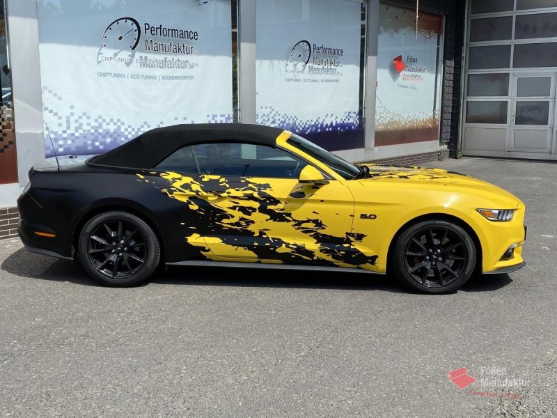 Ford Mustang Full Wrap – Bild 4