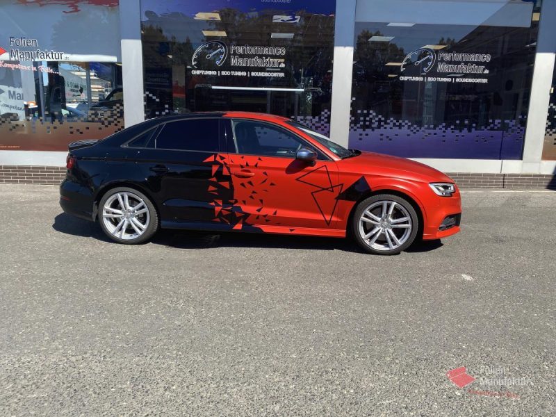 Audi S3 Full Wrap – Bild 2