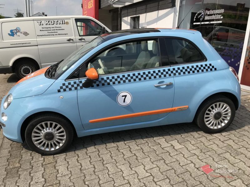 Fiat 500 Gulf Design – Bild 1