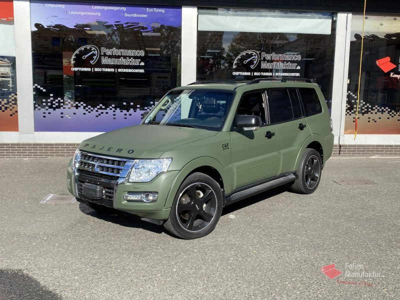 MItsubishi Pajero Vollfolierung – Bild 2