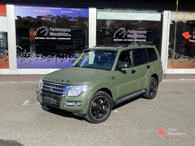 MItsubishi Pajero Vollfolierung – Bild 1