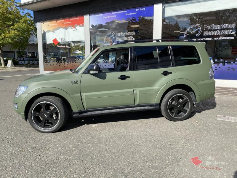 MItsubishi Pajero Vollfolierung – Bild 7