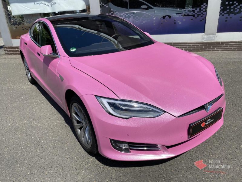 Tesla Model S Full Wrap – Bild 8