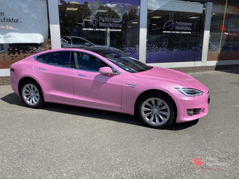 Tesla Model S Full Wrap – Bild 1