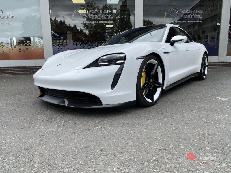 Porsche Taycan Turbo S Full Wrap – Bild 4