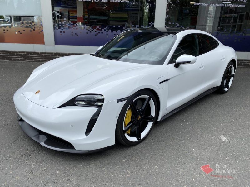 Porsche Taycan Turbo S Full Wrap – Bild 2