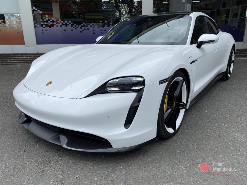 Porsche Taycan Turbo S Full Wrap – Bild 3