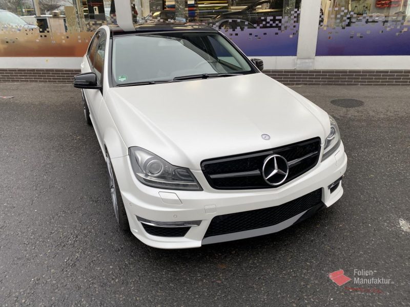 Mercedes C Klasse Full Wrap – Bild 3