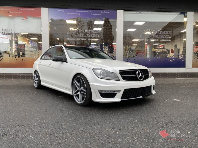 Mercedes C Klasse Full Wrap – Bild 2