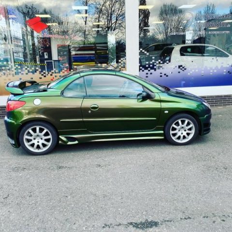 Peugeot 206 Vollfolierung