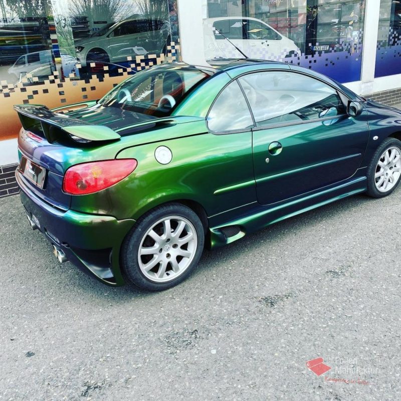 Peugeot 206 Vollfolierung – Bild 4