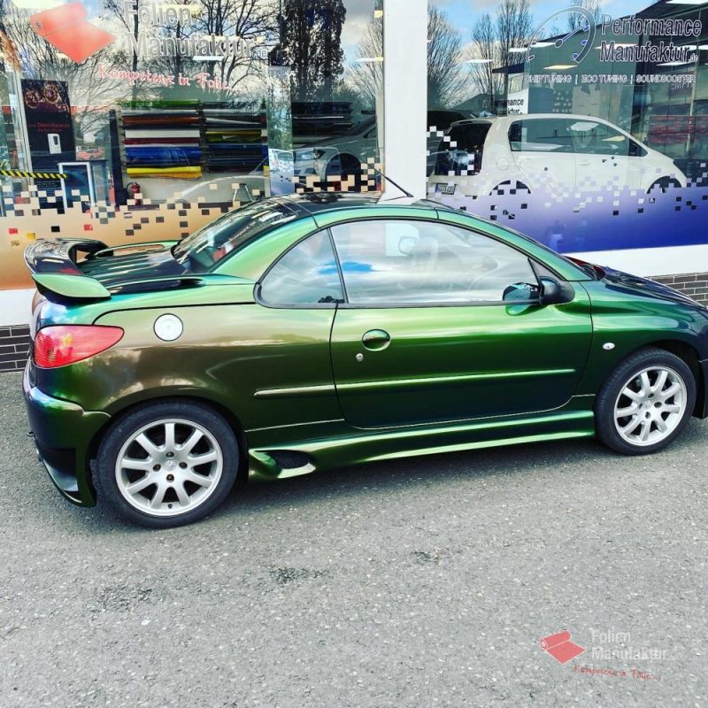 Peugeot 206 Vollfolierung – Bild 3